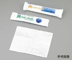 医療介護用ウェットタオル 丸型 1パック（1本/袋×100袋入）